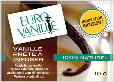 Gousses de vanille prêtes à infuser en sachet