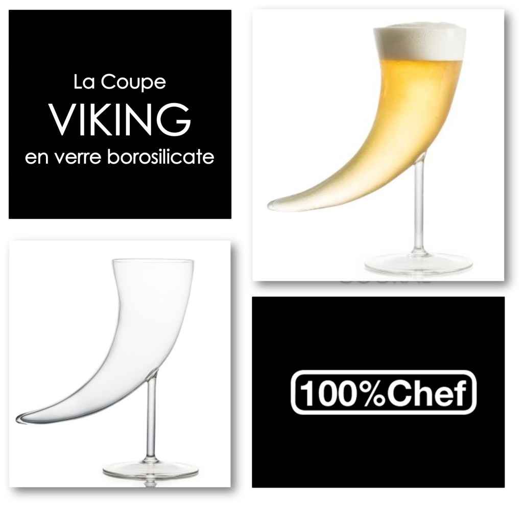 Coupe Viking 35 cl par 100 % Chef